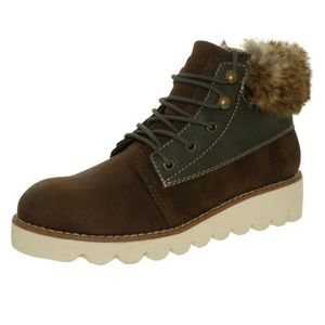 Rocket Dog Women's  Shelby Graham owlette brown ankle high leather boot 7.5